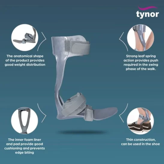 Tynor Foot Drop Splint with Liner - Image 4