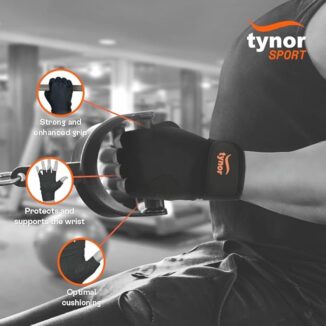 Tynor Tynogrip Training Gloves with support