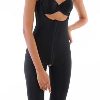 ABDOMINAL POST-SURGICAL COMPRESSION GARMENT WITH ZIP (ABOVE THE KNEE) LP-195