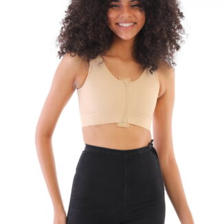 POST-SURGICAL COMPRESSION BRA (ZIP FRONT) LP-156