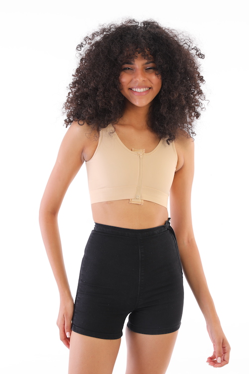 POST-SURGICAL COMPRESSION BRA (ZIP FRONT) LP-156