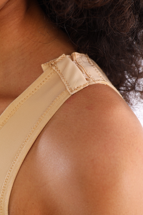POST-SURGICAL COMPRESSION BRA (ZIP FRONT) LP-156 - Image 2