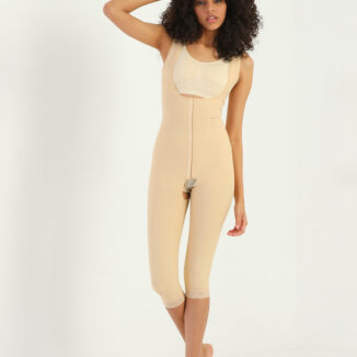 POST-SURGICAL COMPRESSION GARMENT FOR BBL FAT TRANSFER SLEEVELESS (BELOW THE KNEE) LP-217