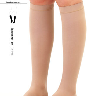 COMPRESSION STOCKING BELOW THE KNEE (CLOSED TOE) CCL2 CP-635